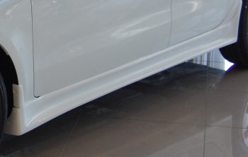 Накладки на пороги Hyundai Solaris RB дорестайлинг седан  (2010-2014) LitCompany (Неокрашенные)Цена: 11 699 р.. Увеличить фотографию 2