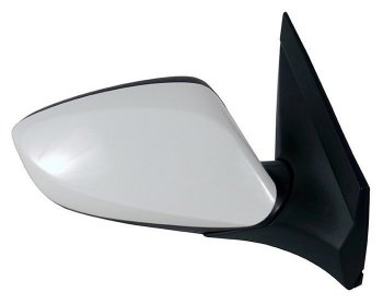 2 599 р. Боковое правое зеркало заднего вида SAT (обогрев, 5 контактов) Hyundai Solaris 1 хэтчбек RBr дорестайлинг (2010-2014) (Неокрашенное). Увеличить фотографию 1