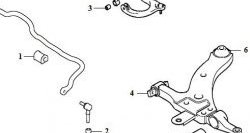 219 р. Полиуретановая втулка стабилизатора задней подвески Точка Опоры Hyundai Sonata EF рестайлинг ТагАЗ (2001-2013). Увеличить фотографию 2