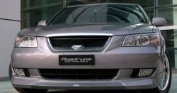 4 499 р. Решётка радиатора Roadruns  Hyundai Sonata  NF (2004-2008) (Неокрашенная). Увеличить фотографию 3