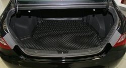 1 669 р. Коврик в багажник Element (полиуретан) Hyundai Sonata YF (2009-2014). Увеличить фотографию 5