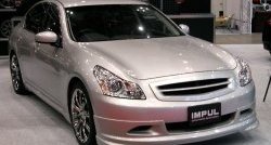 24 999 р. Комплект порогов Impul  INFINITI G35  V36 (2006-2015) седан (Неокрашенные). Увеличить фотографию 2