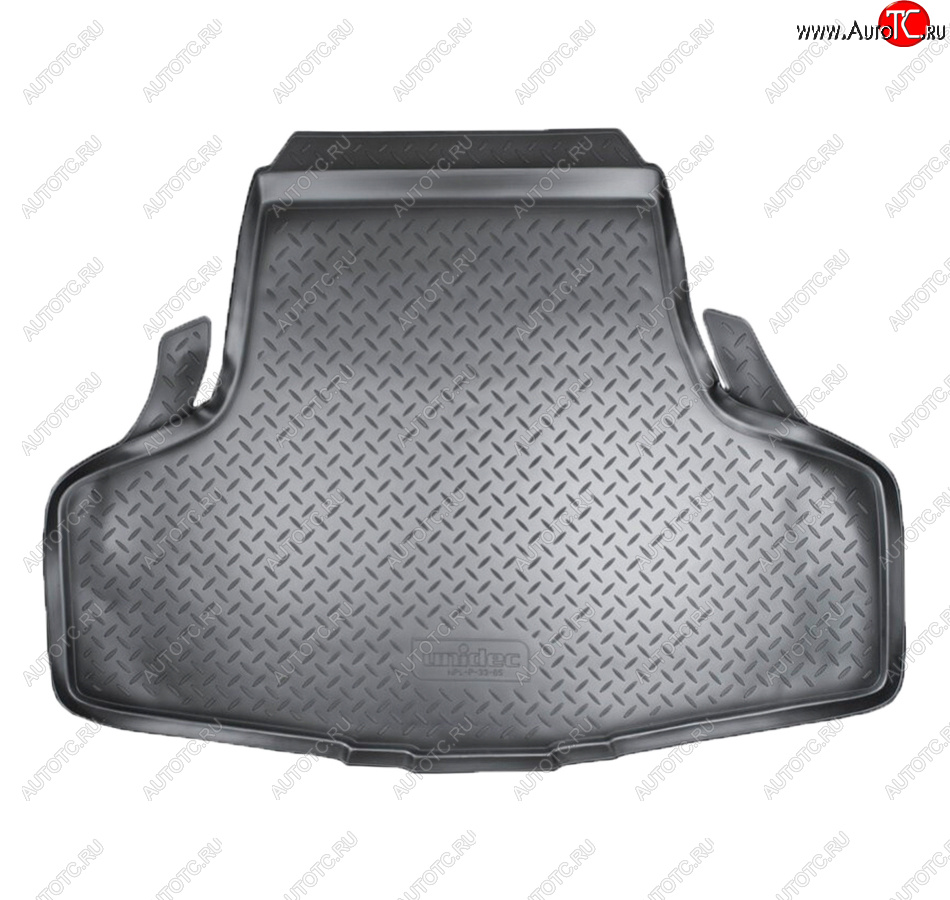 1 599 р. Коврик в багажник Norplast Unidec INFINITI G35 (2006-2015) (Цвет: черный)