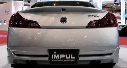 25 249 р. Накладка на задний бампер Impul  INFINITI G37  V36 (2008-2014) седан рестайлинг (Неокрашенная). Увеличить фотографию 7