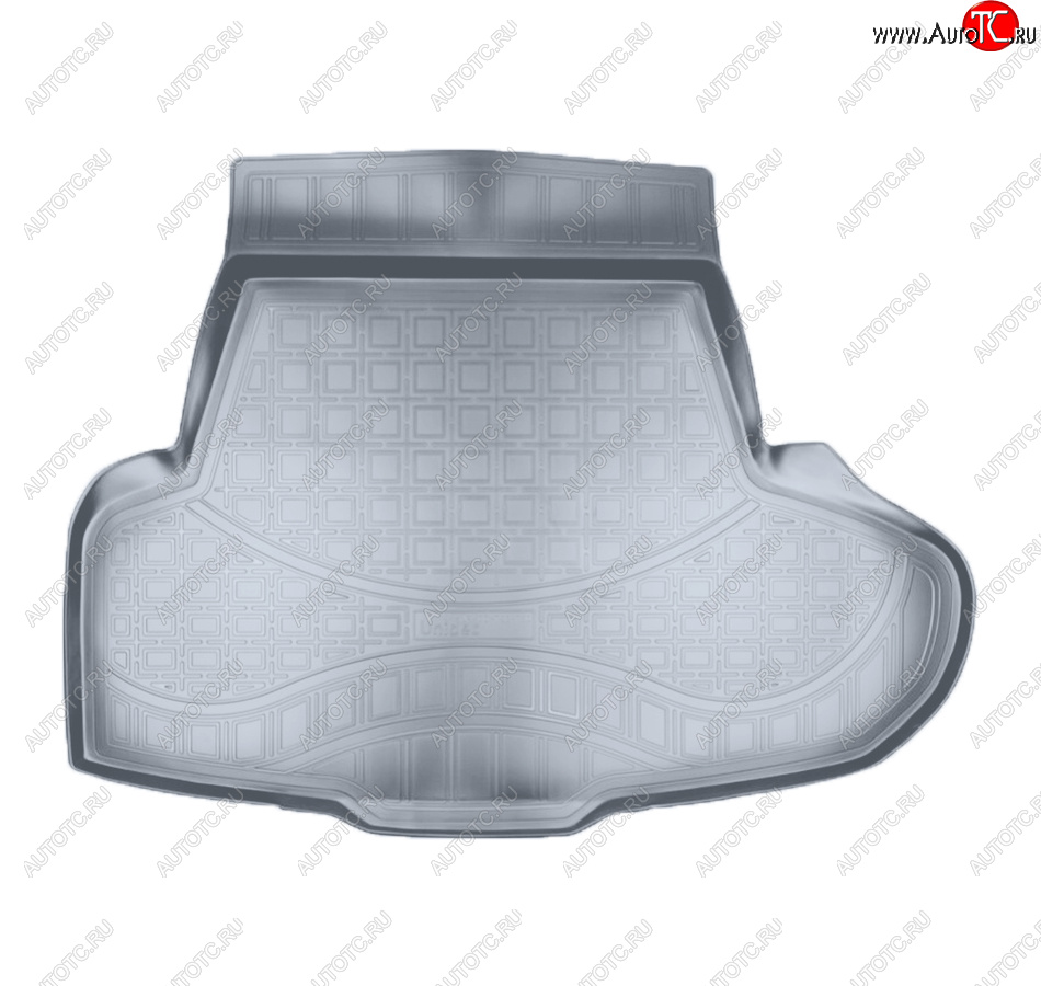 2 299 р. Коврик багажника Norplast Unidec  INFINITI Q50 (2013-2024) (Цвет: серый)