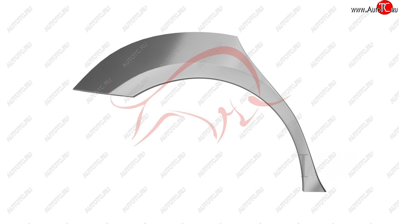 2 189 р. Правая задняя ремонтная арка (внешняя) Wisentbull INFINITI Q70 Y51 дорестайлинг (2013-2015)