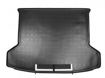 2 859 р. Коврик багажника Norplast Unidec  INFINITI Qx50 (2018-2024) (Черный, с погрузочным ковриком (фартуком)). Увеличить фотографию 1