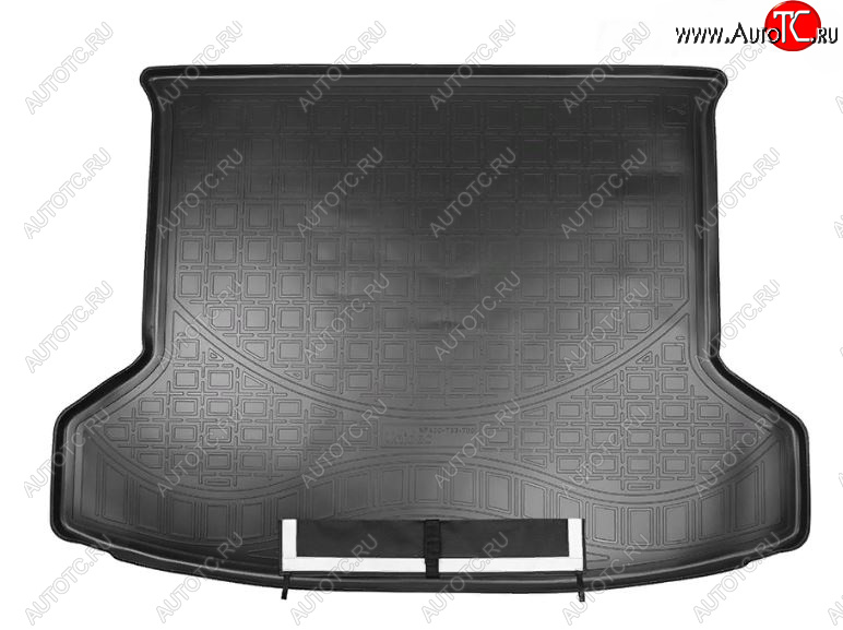 2 859 р. Коврик багажника Norplast Unidec  INFINITI Qx50 (2018-2024) (Черный, с погрузочным ковриком (фартуком))