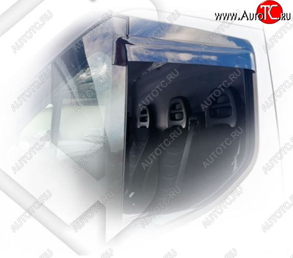 1 799 р. Дефлектора окон CA-Plastic Iveco Daily фургон (2014-2019) (Classic полупрозрачный)