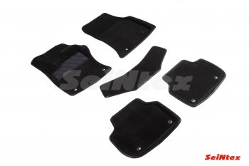 5 249 р. Текстильные коврики в салон SEINTEX 3D  Jaguar XF  X260 (2015-2020). Увеличить фотографию 1