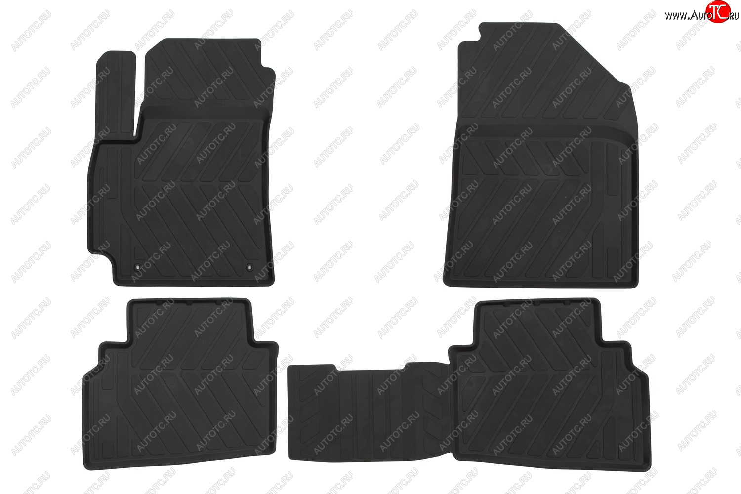 2 249 р. Комплект ковриков салона Element (полиуретан, противоскользящие шипы)  KIA Seltos (2019-2024)