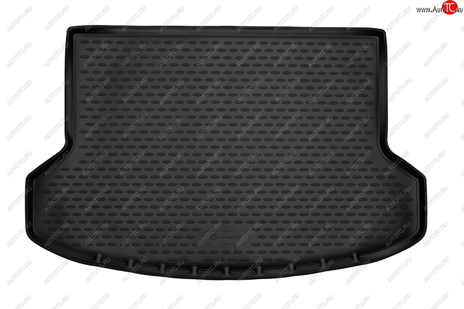 1 489 р. Коврик багажника Element (полиуретан) 2WD  KIA Seltos (2019-2024) (Черный)
