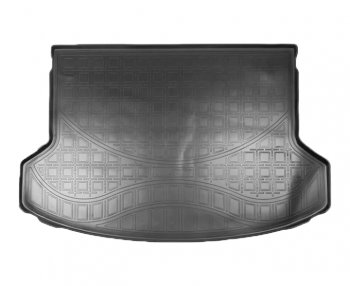 1 599 р. Коврик в багажник Norplast (без сабвуфера)  KIA Seltos (2019-2024) (Черный). Увеличить фотографию 1