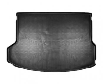1 599 р. Коврик в багажник Norplast (с сабвуфером)  KIA Seltos (2019-2024) (Черный). Увеличить фотографию 1