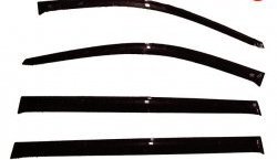 999 р. Комплект дефлекторов окон (ветровиков) 4 шт. Russtal KIA Carnival VQ минивэн рестайлинг (2010-2014). Увеличить фотографию 1