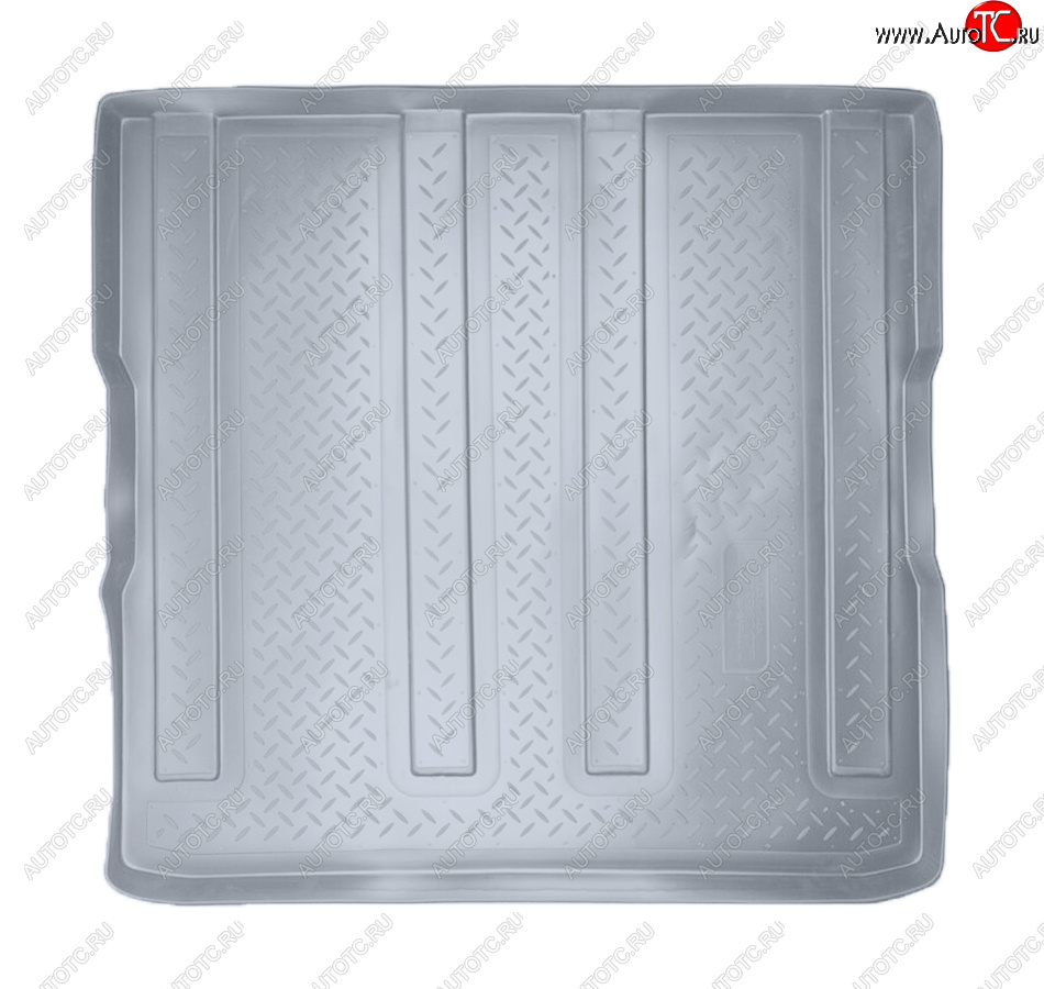 2 479 р. Коврик багажника Norplast Unidec  KIA Carnival  VQ (2005-2014) (Цвет: серый)