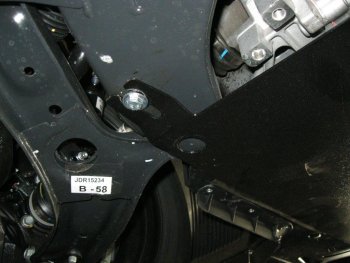 3 899 р. Защита картера двигателя (1.4/1.6, МКПП) ECO KIA Ceed 2 JD рестайлинг, хэтчбэк (2015-2018). Увеличить фотографию 4