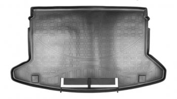 2 699 р. Коврик в багажник Norplast  KIA Ceed  3 CD (2018-2024) (Черный с фартуком). Увеличить фотографию 1