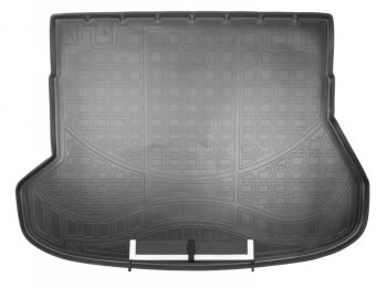 2 899 р. Коврик в багажник Norplast  KIA Ceed  2 JD (2012-2018) (Черный с фартуком). Увеличить фотографию 1