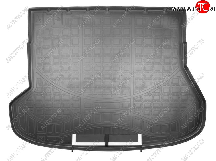 2 899 р. Коврик в багажник Norplast  KIA Ceed  2 JD (2012-2018) (Черный с фартуком)