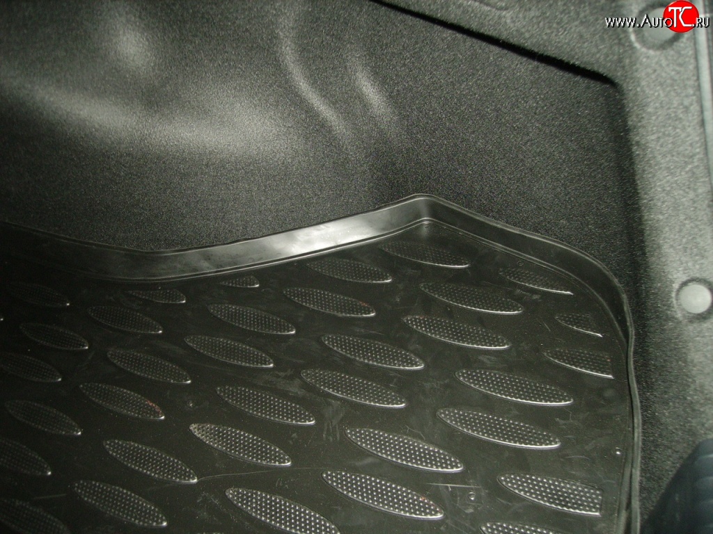 1 299 р. Коврик в багажник Aileron (полиуретан) KIA Cerato 3 YD дорестайлинг седан (2013-2016)