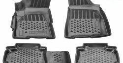 Комплект ковриков в салон Delform 4 шт. (полиуретан) KIA Cerato 3 YD дорестайлинг седан (2013-2016)