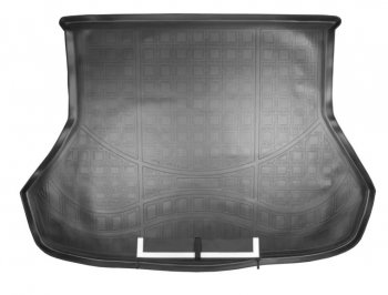 2 899 р. Коврик в багажник Norplast Unidec  KIA Cerato  3 YD (2013-2016) (Черный с фартуком). Увеличить фотографию 1