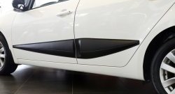 Молдинги RA (широкие, комплект на 4 двери) KIA Cerato 4 BD дорестайлинг седан (2018-2021)