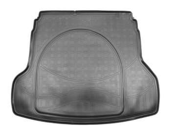 Коврик в багажник Norplast KIA Cerato 4 BD дорестайлинг седан (2018-2021)  (Черный)