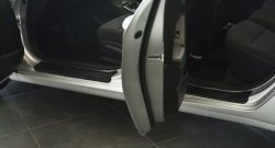 1 939 р. Накладки на порожки автомобиля RA KIA Cerato 4 BD дорестайлинг седан (2018-2021). Увеличить фотографию 3