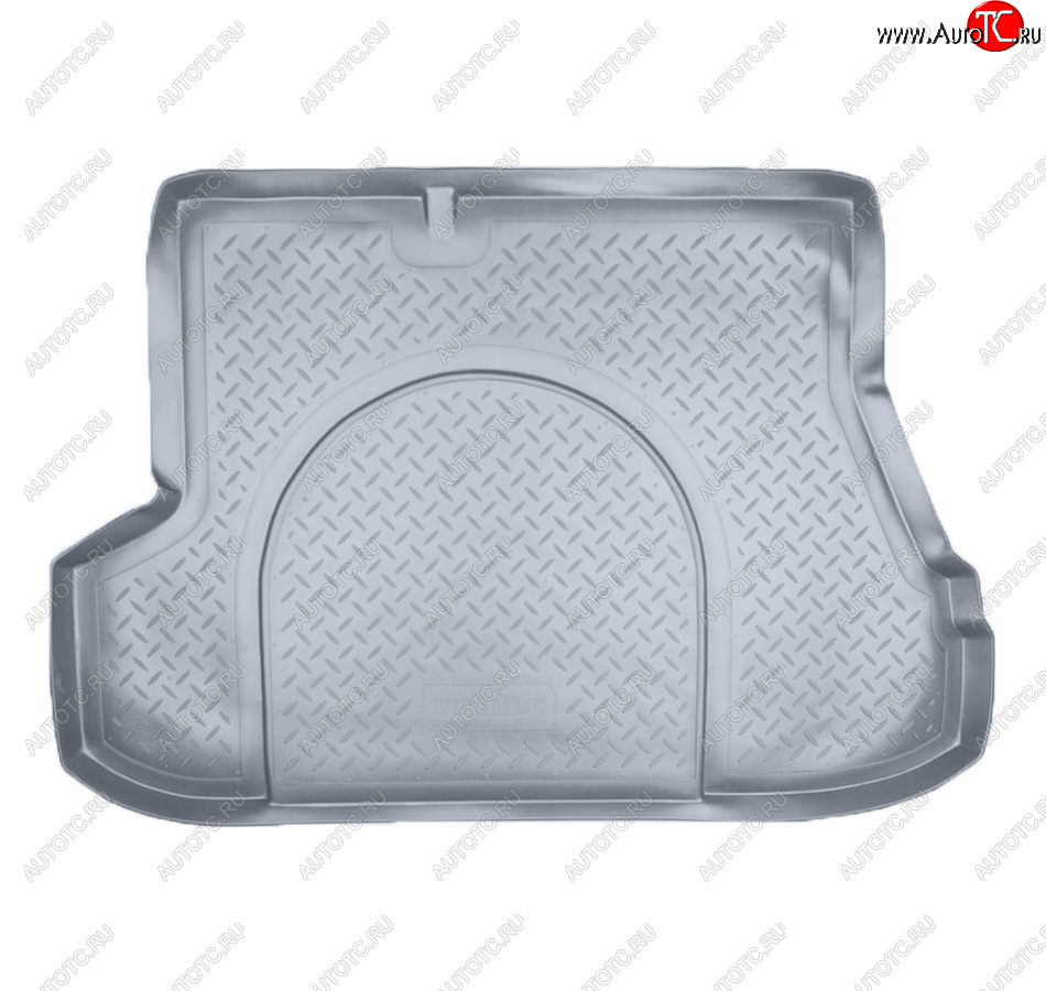 1 979 р. Коврик багажника Norplast Unidec  KIA Cerato  1 LD (2003-2008) (Цвет: серый)