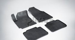 Износостойкие коврики в салон с рисунком Сетка SeiNtex Premium 4 шт. (резина) KIA (КИА) Cerato (Серато)  1 LD (2003-2008) 1 LD седан дорестайлинг, хэтчбэк, седан рестайлинг