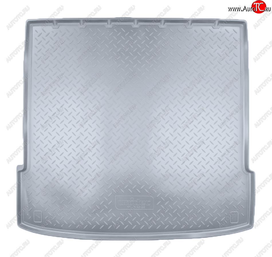2 299 р. Коврик багажника Norplast Unidec (сложенный 3-й ряд)  KIA Mohave  HM (2008-2020) (Цвет: серый)