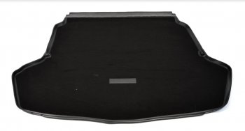 Комбинированый коврик багажника Unidec KIA Optima JF седан рестайлинг (2018-2020)  (Цвет: черный)