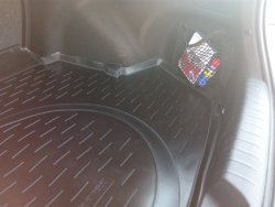 1 459 р. Коврик в багажник SD Aileron KIA Optima JF седан рестайлинг (2018-2020). Увеличить фотографию 2