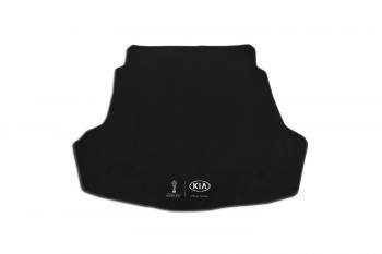 389 р. Коврик багажника Element (текстиль) KIA Optima JF седан рестайлинг (2018-2020). Увеличить фотографию 1