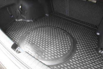 1 759 р. Коврик в багажник Element (полиуретан, для компл-й Luxe, Prestige GT-line и GT) KIA Optima 4 JF дорестайлинг седан (2016-2018). Увеличить фотографию 2