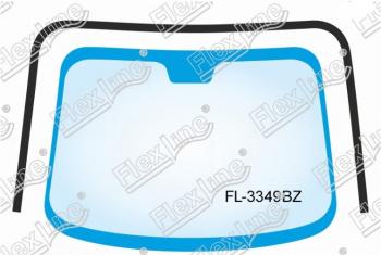1 499 р. Молдинг лобового стекла FlexLine KIA Optima 3 TF дорестайлинг седан (2010-2013). Увеличить фотографию 1