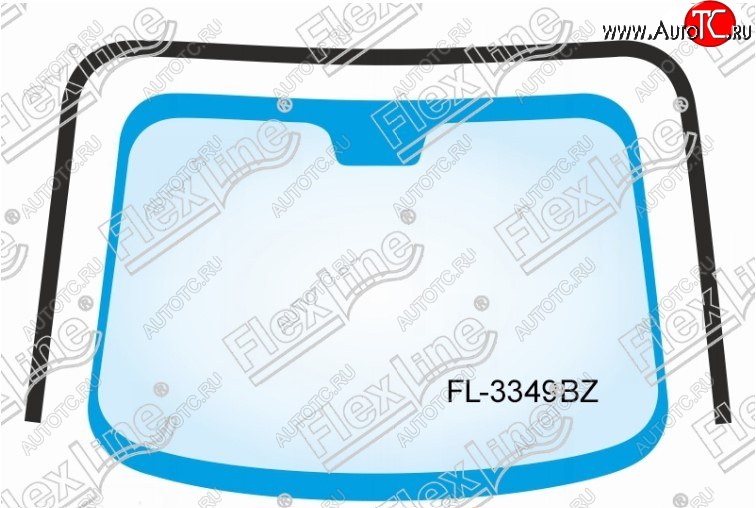 1 499 р. Молдинг лобового стекла FlexLine KIA Optima 3 TF дорестайлинг седан (2010-2013)
