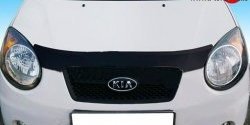 1 979 р. Дефлектор капота NovLine  KIA Picanto  1 SA хэтчбэк 5 дв. (2003-2007). Увеличить фотографию 1
