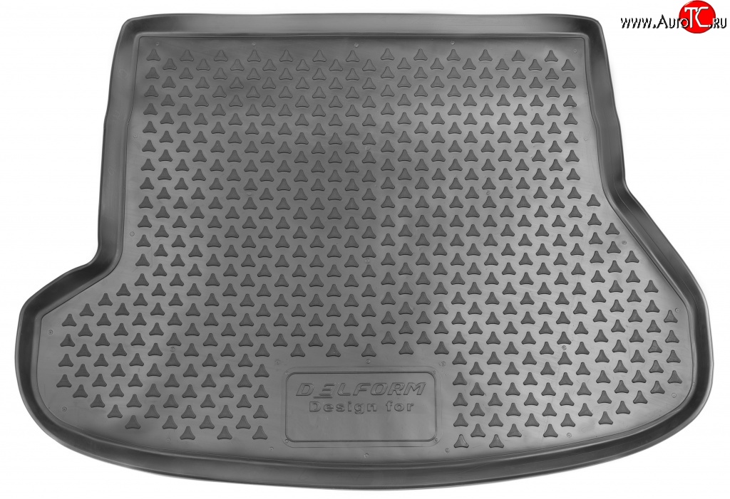 769 р. Коврик в багажник Delform (полиуретан) KIA Picanto 2 TA хэтчбэк 5 дв. дорестайлинг (2011-2015)