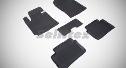 Износостойкие коврики в салон с высоким бортом SeiNtex Premium 4 шт. (резина) KIA Picanto 2 TA хэтчбэк 3 дв. дорестайлинг (2011-2015)