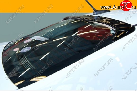 1 899 р. Козырёк на заднее стекло CA-Plastiс KIA Rio 3 QB дорестайлинг седан (2011-2015) (Classic полупрозрачный)