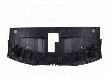 4 899 р. Решетка радиатора NSP. KIA Rio 3 QB дорестайлинг седан (2011-2015) (черная, Неокрашенная). Увеличить фотографию 1
