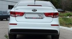 5 799 р. Спойлер BS  KIA Rio  3 QB (2015-2017) (Неокрашенный). Увеличить фотографию 8