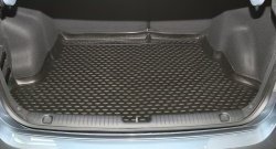1 499 р. Коврик в багажник Element (полиуретан) KIA Rio 3 QB дорестайлинг седан (2011-2015). Увеличить фотографию 5