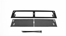 1 899 р. Защитная сетка решетки переднего бампера РА KIA Rio 3 QB рестайлинг седан (2015-2017). Увеличить фотографию 3