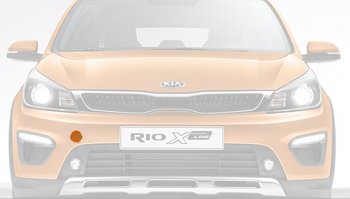 Заглушка буксировочного отверстия бампера Оригинал KIA Rio X-line (2017-2021)
