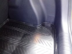1 129 р. Коврик в багажник Aileron  KIA Rio ( X-line,  X) (2017-2024). Увеличить фотографию 2