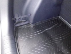 1 129 р. Коврик в багажник Aileron  KIA Rio ( X-line,  X) (2017-2024). Увеличить фотографию 3